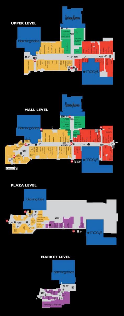 lenox square center map